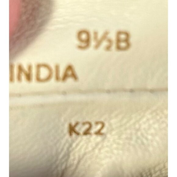 Cole Haan Womens 9.5 Narrow Anica Lux Ivory Knotted Slide Sandals Leather Upper - Picture 8 of 8